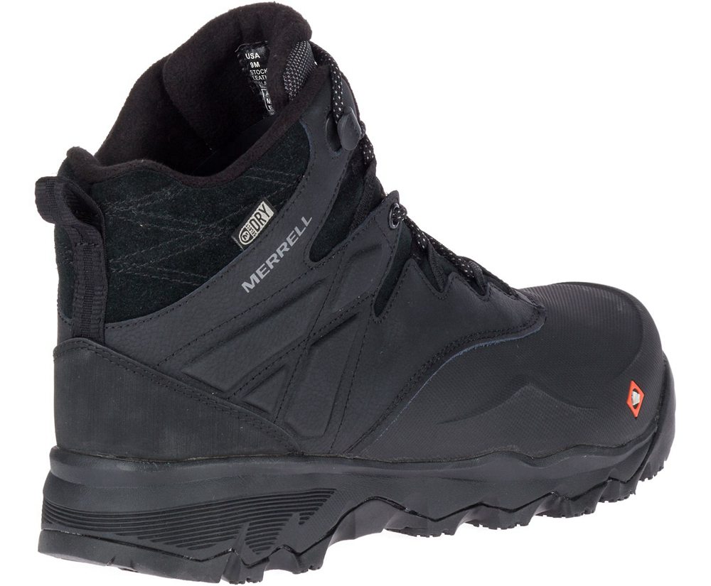 Botas Homem - Merrell Thermo Adventure 6\" Ice+ Waterproof Comp Toe - Pretas - EAZ982710